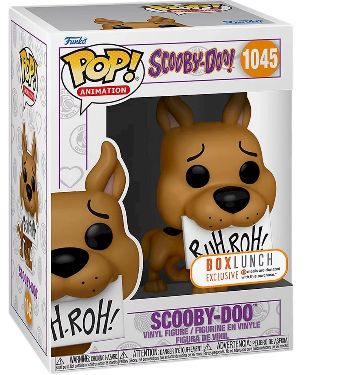 Figurka Funko pop Scooby-Doo with Sign 1045 BoxLunch Exc *Na zamówienie – zdjęcie 3