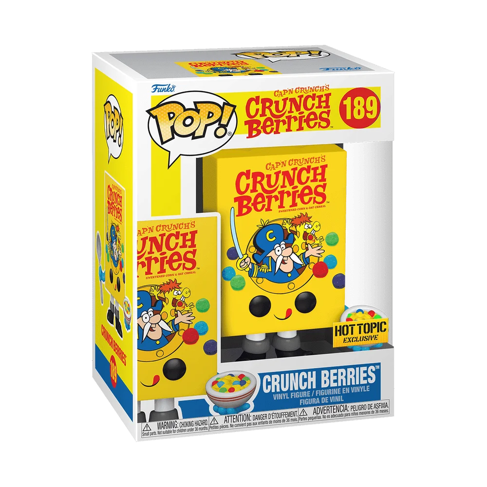 Funko POP! Ad Icons Vinyl: Quaker- Crunch Berries Cereal Box 189 (Exclusive) *Na zamówienie