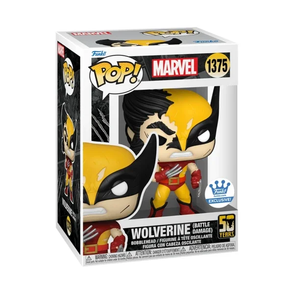 Figurka Funko POP Wolverine (Battle Damage) Funko Exclusive 1375