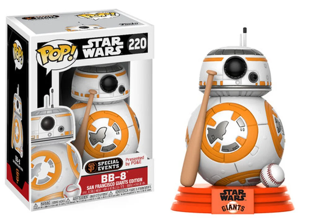 Funko POP! Star Wars SW - BB-8 Baseball 220 (Exclusive) *Na zamówienie