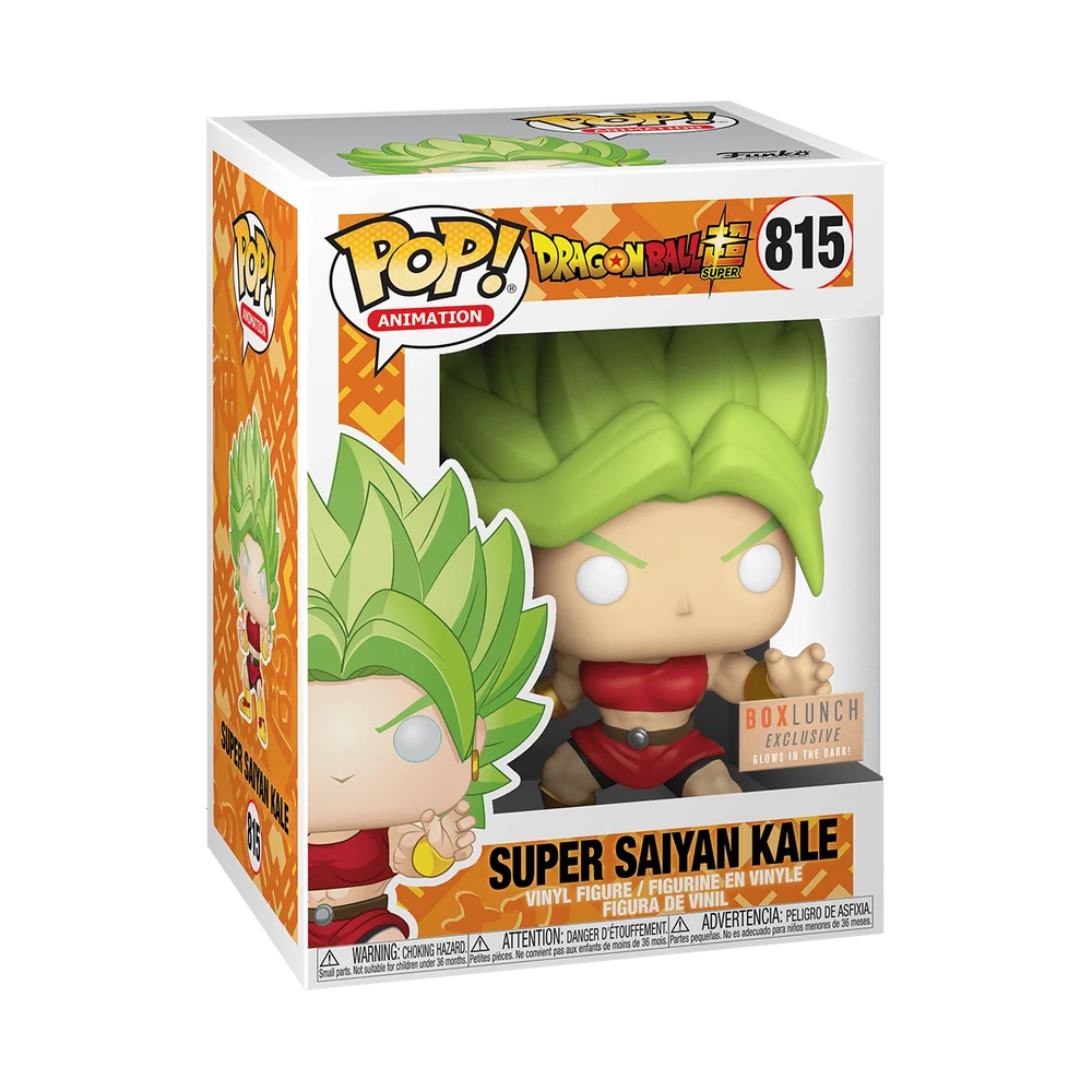 Funko POP! Dragon Ball Animation: DBS- Super Saiyan Kale(GW) 815 (Glow) *Na zamówienie