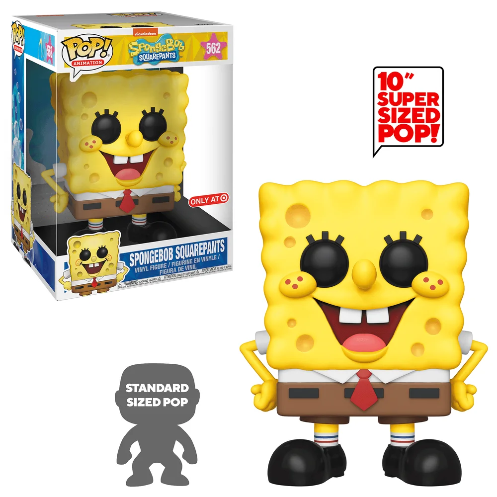 Funko POP! Nickelodeon Animation: SB S3- 10" Spongebob 562 (Exclusive) *Na zamówienie