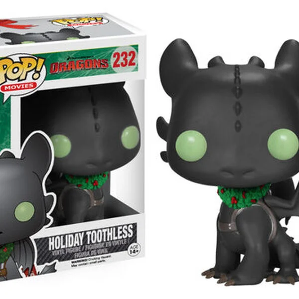 Funko POP! How to Train Your Dragon HTTYD 2: Holiday Toothless 232 (Exclusive) *Na zamówienie