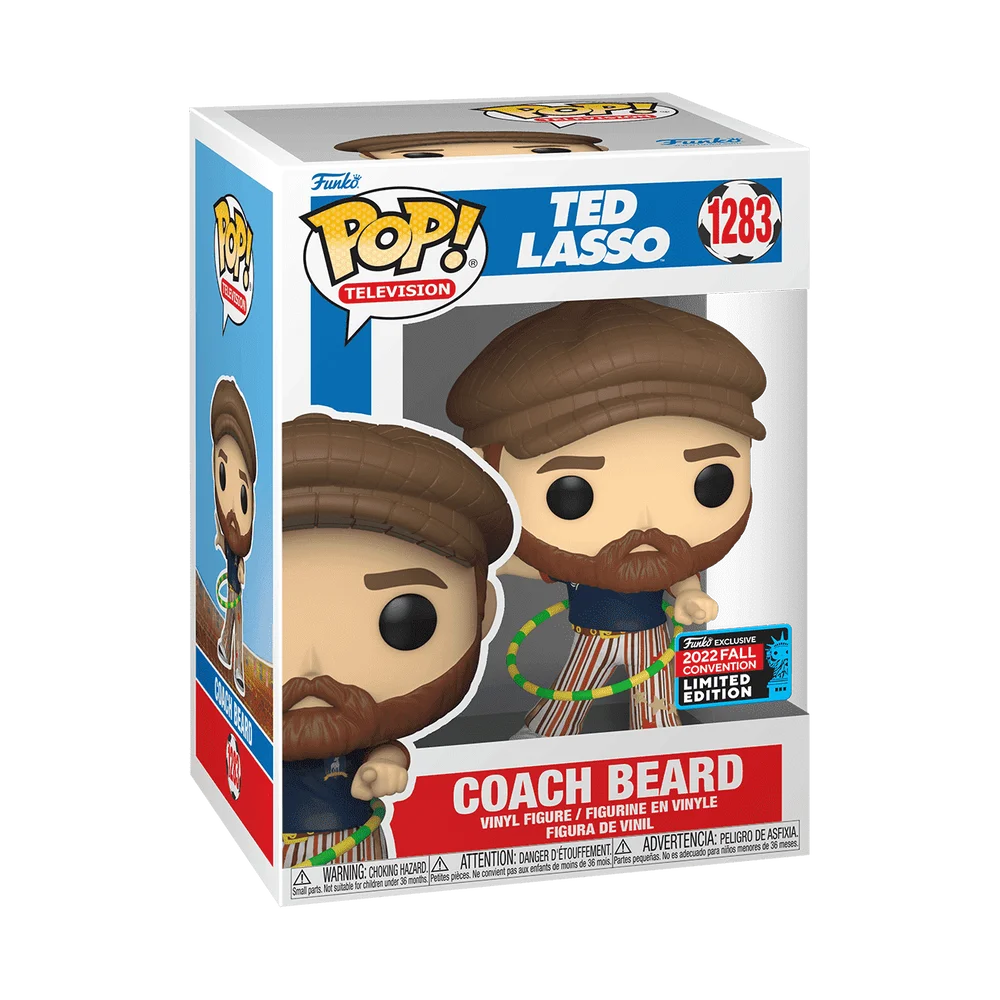 Funko POP! Ted Lasso Coach Beard (2022 Fall Convention) 1283 (Fall Convention) *Na zamówienie