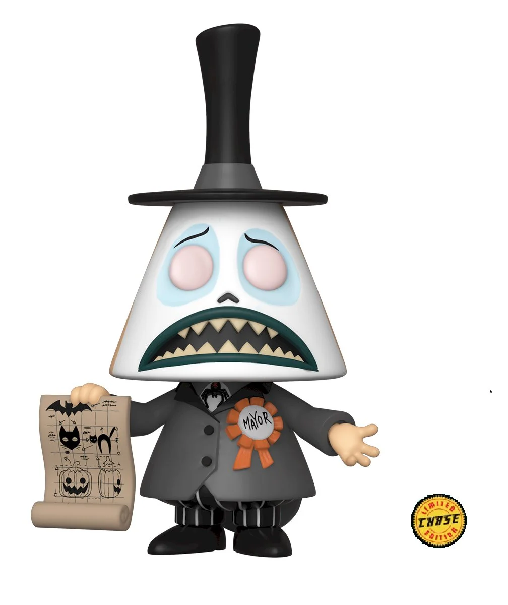 Figurka Disney: The Nightmare Before Christmas Funko POP -Mayor with Megaphone 807 ( chase ) (Malutkie uszkodzenie pudełka) – zdjęcie 2