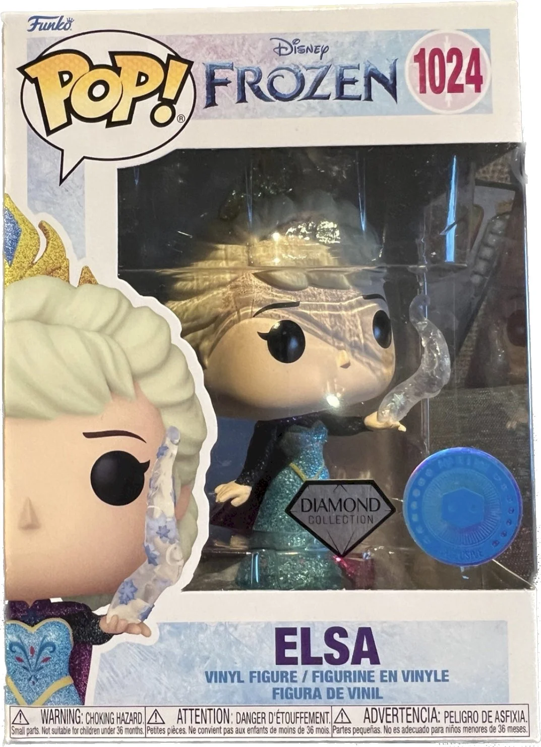 Figurka Funko POP Frozen: Elsa 1024 Diamond Exclusive