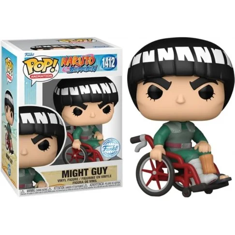 Funko POP! Naruto Shippuden Might Guy Special Edition #1412 *Uszkodzony box