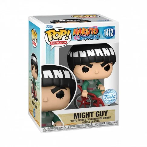 Funko POP! Naruto Shippuden Might Guy Special Edition #1412 *Uszkodzony box