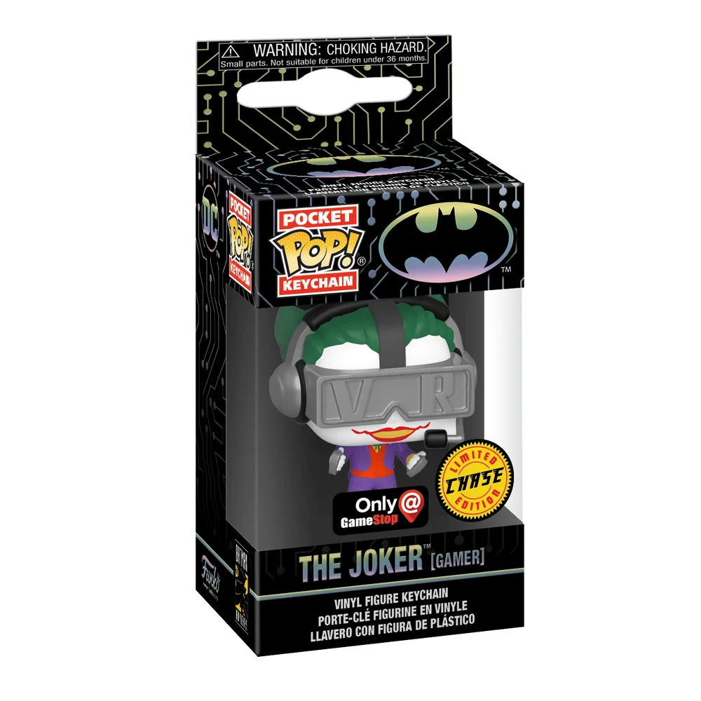 Funko POP! DC Comics N4S GSB: BF 2019 - Keychain Gamer Joker CHASE 296 (Chase) *Na zamówienie