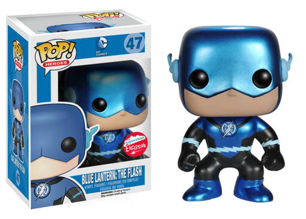 Funko POP! DC Comics Metallic Blue Lantern Flash (Fugitive) 47 (Metallic) *Na zamówienie