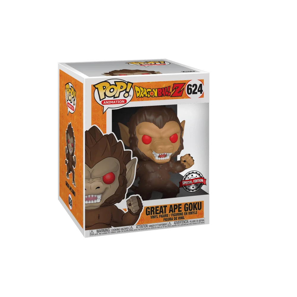 Funko POP! Dragon Ball Animation: DB- 6" Great Ape Goku 624 (Special Edition) *Na zamówienie