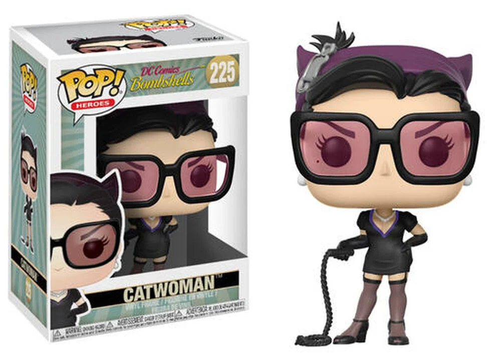 Funko POP! DC Comics DC Bombshells W2 - Catwoman w/ chase 225 (Chase) *Na zamówienie