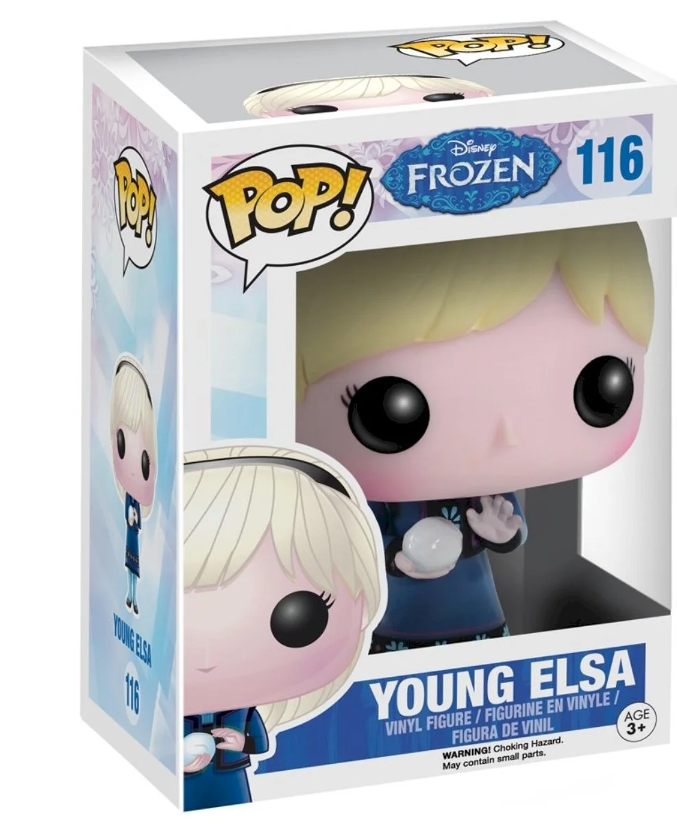 Figurka Funko POP Frozen: Kraina Lodu: Young Elsa 116 – zdjęcie 3