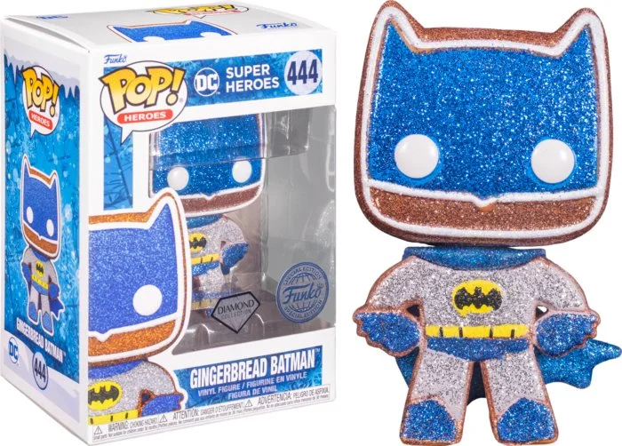 Figurka Funko pop DC Comics Holiday: Gingerbread Batman 444 Diamond Exclusive
