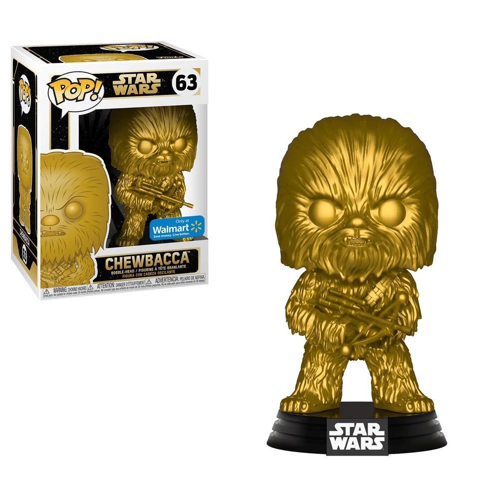 Funko POP! Star Wars Star Wars: Chewbacca (GP) (MT) 63 (Metallic) *Na zamówienie