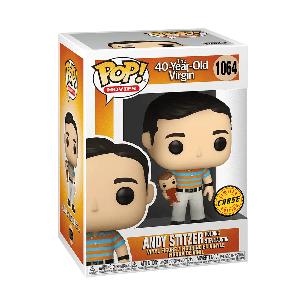 Funko POP! 40 Year Old Virgin Andy Stitzer - The 40 Year Old Virgin 1064 (Chase) *Na zamówienie