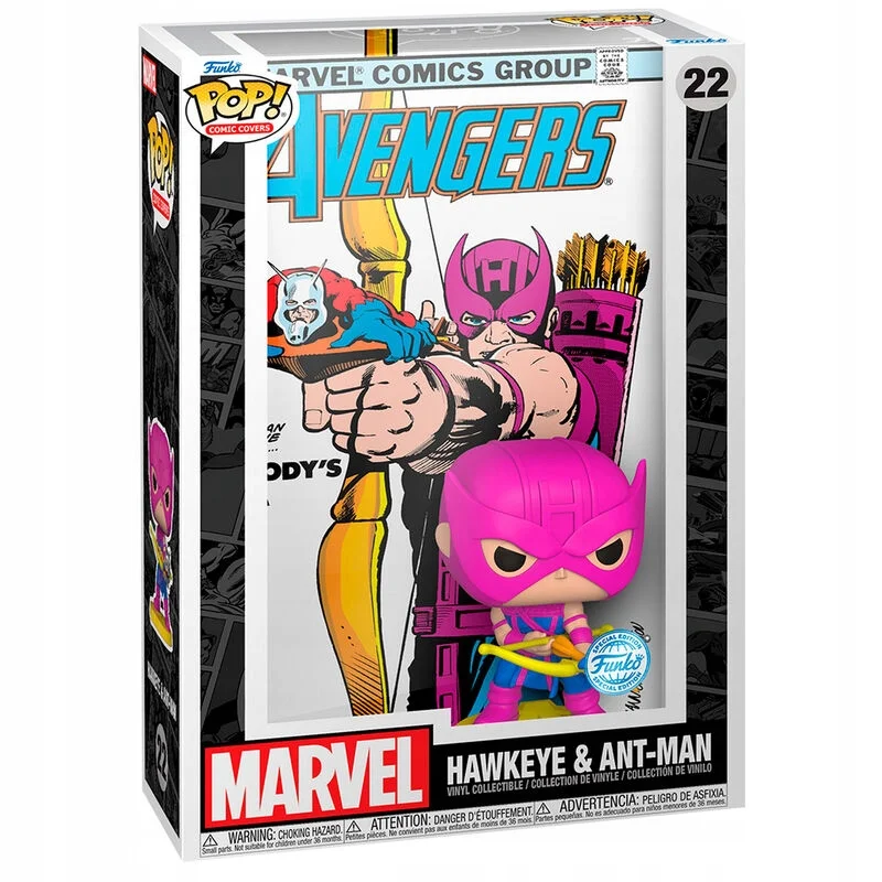 Figurka Funko POP! Marvel Comic Covers: Hawkeye & Ant-man 22