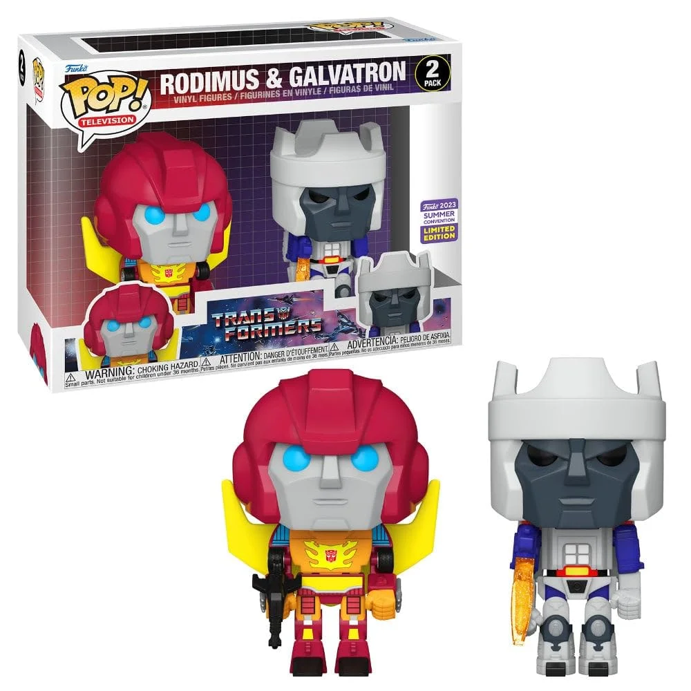 Figurka Funko Pop! 2-Pack: Transformers - Rodimus &  Galvatron Exclusive