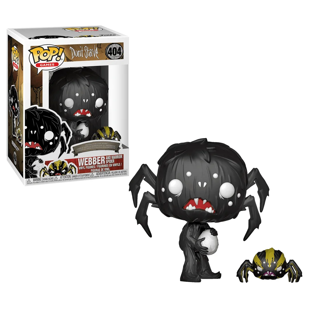 Funko POP! Don't Starve Webber and Warrior Spider 404 *Na zamówienie