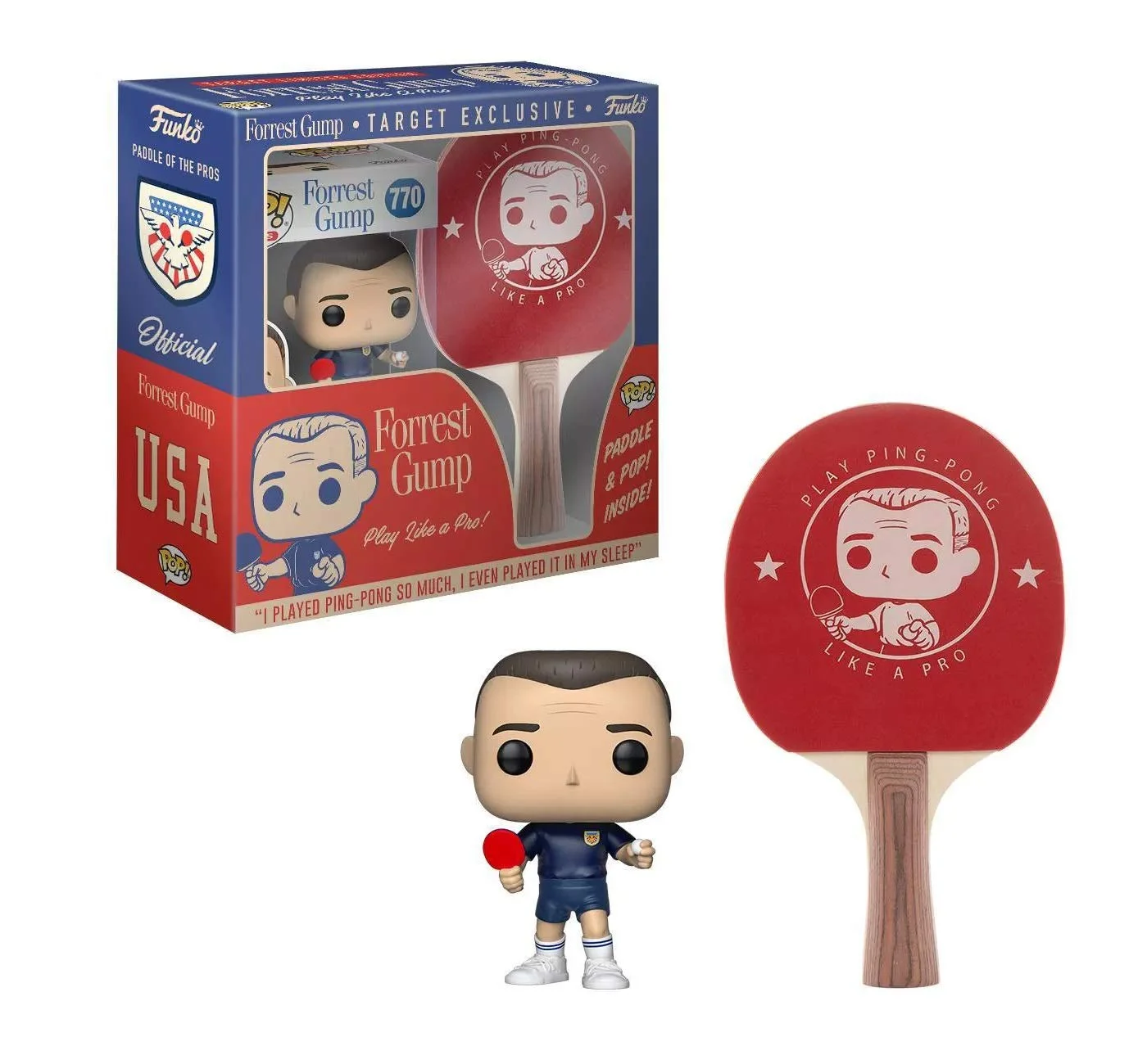 Figurka Funko POP! Forrest Gump 770 W/Ping Pong Paddle