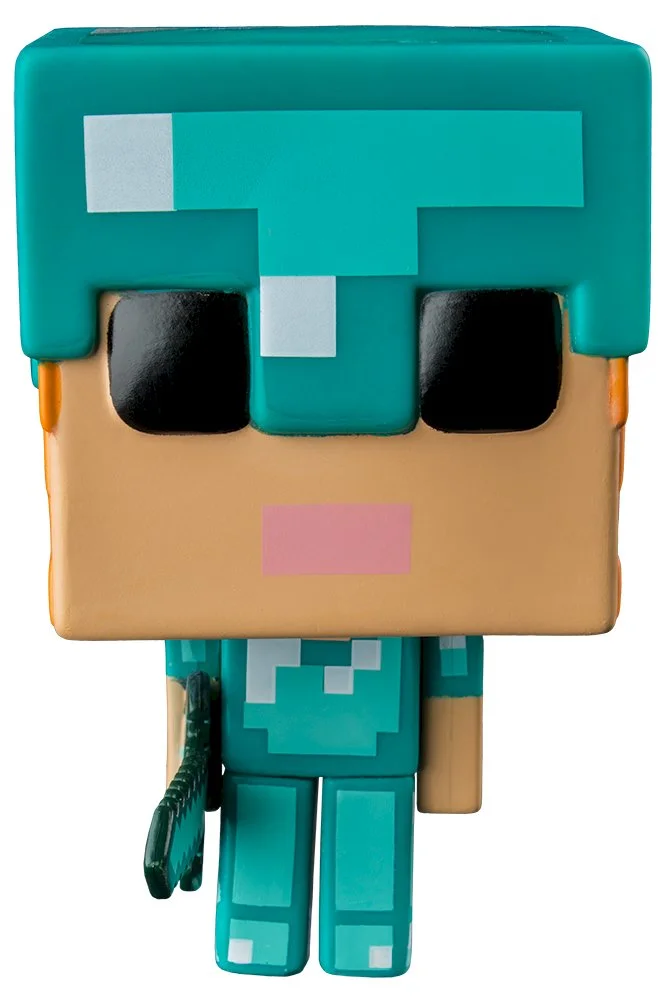 Figurka Minecraft Funko POP Alex with Diamond Armor 323 *Na zamówienie – zdjęcie 2