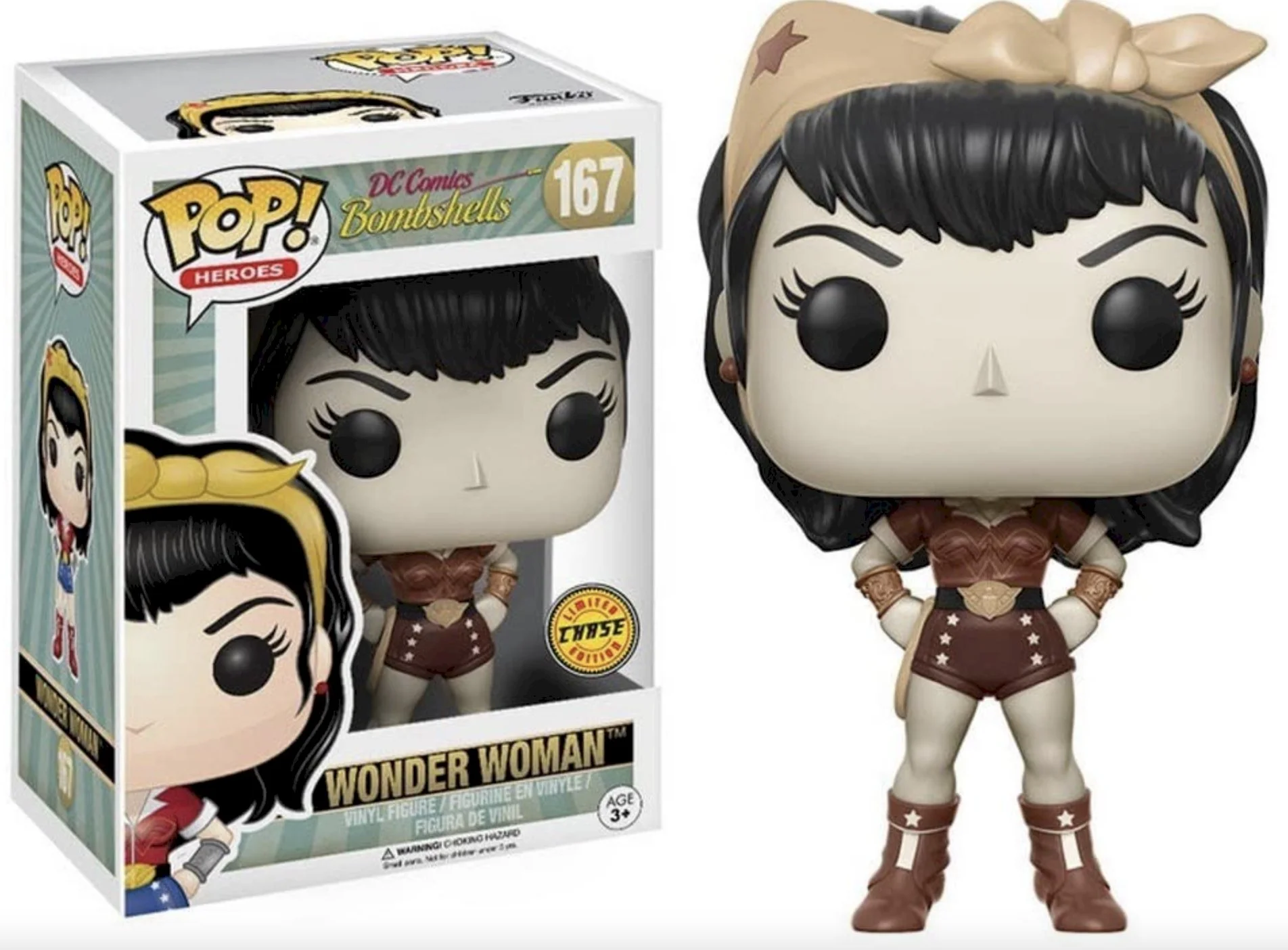 Figurka Funko POP Comics: Bombshells - Wonder Woman 167 Chase