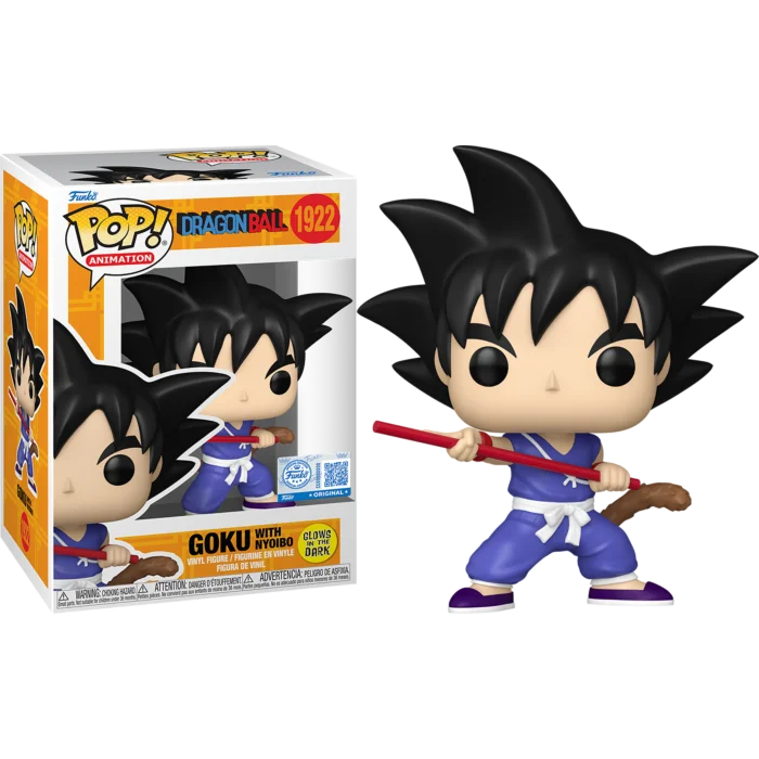 Funko POP! Dragon Ball - Goku with Nyoibo Glow Special Edition #1922