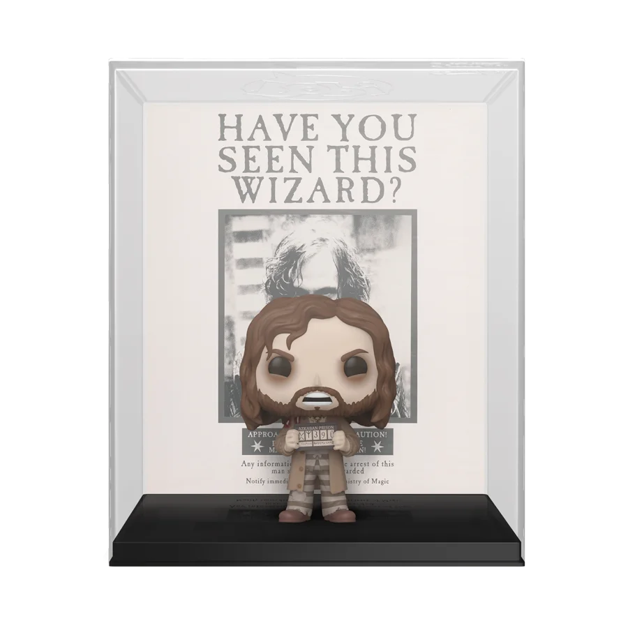 Funko POP Harry Potter Wanted Poster with Sirius Black #08 Cover