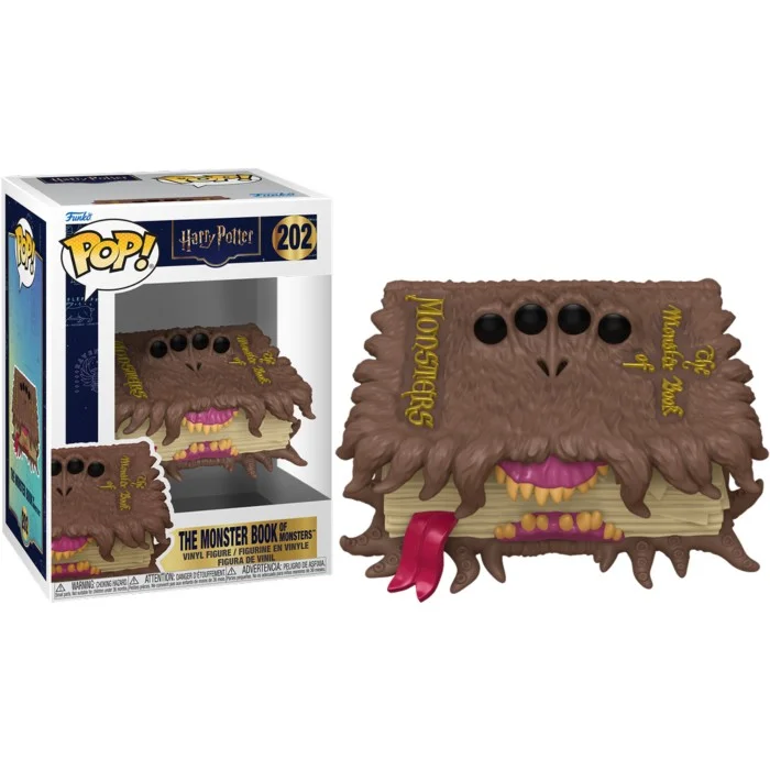 Funko POP! Harry Potter and the Prisoner of Azkaban - The Monster Book of Monsters #202