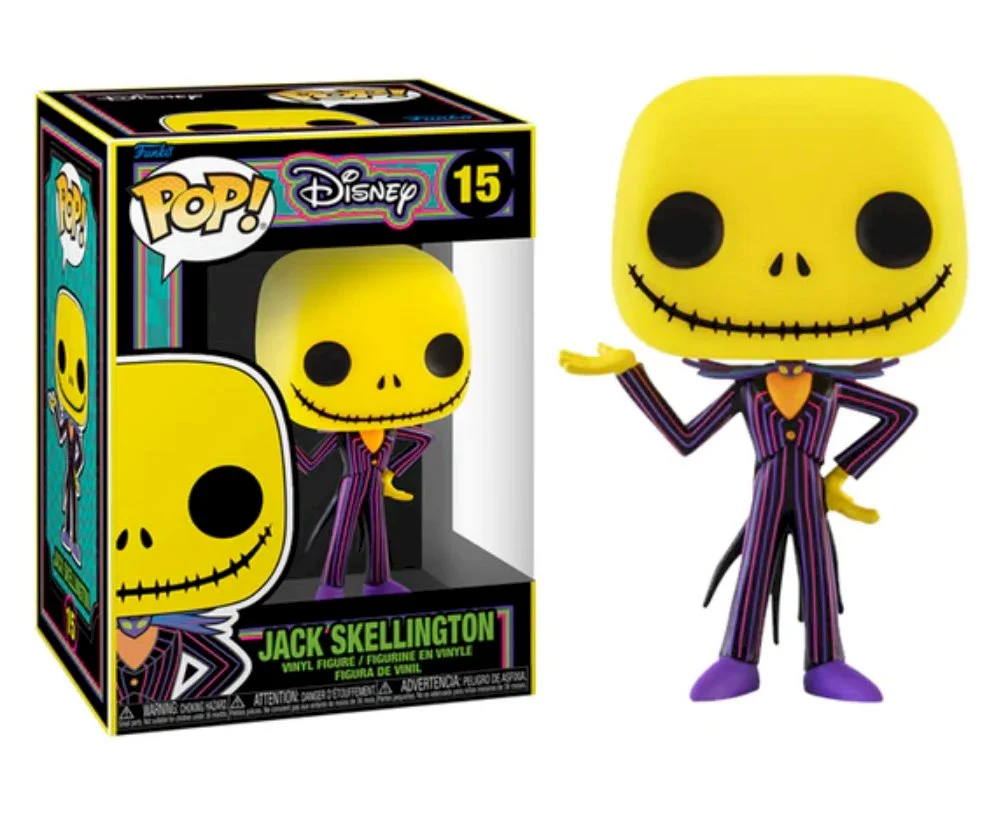 Figurka Funko POP Disney: The Nightmare Before Christmas - Jack 15 Blacklight