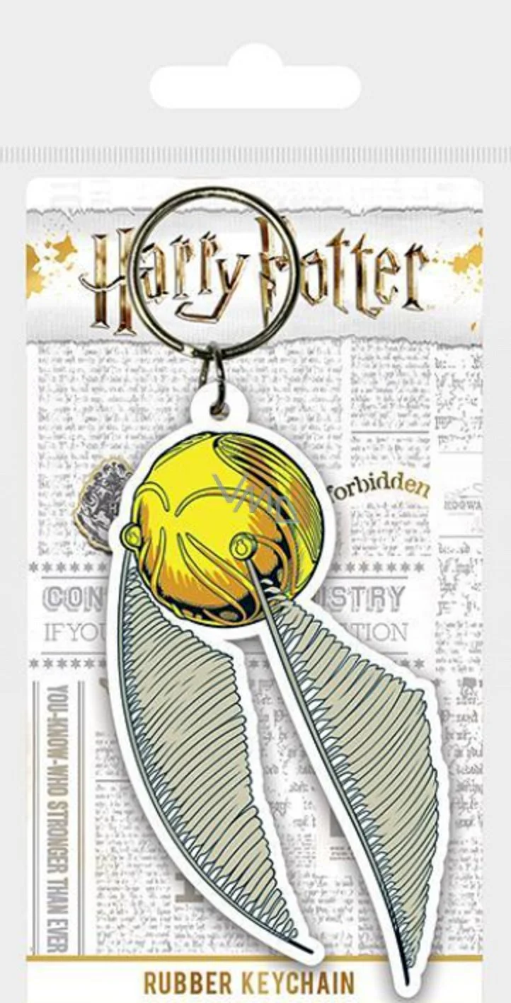 Pyramid gumowy brelok - Harry Potter: Snitch