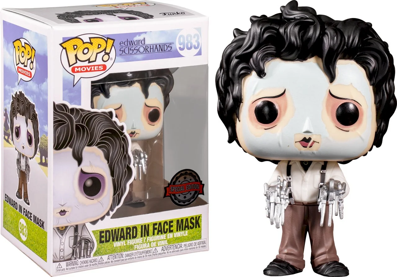 Figurka Funko POP! Edward Scissorhands Edward Purple Mask Special Edition #983 *Na zamówienie – zdjęcie 3