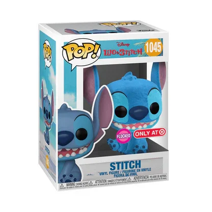 Figurka Lilo and Stitch Funko POP Smiling Seated Stitch 1045 Target Exc Flocked Uszkodzony box