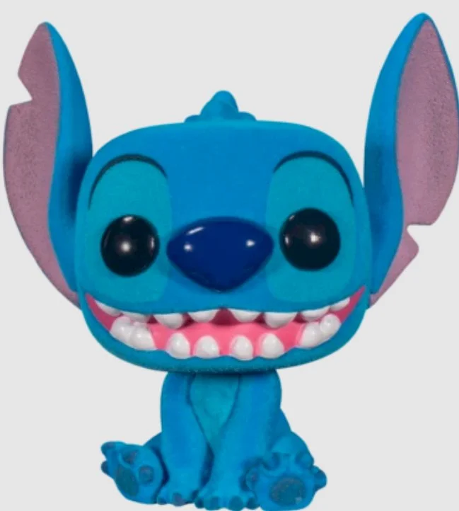 Figurka Lilo and Stitch Funko POP Smiling Seated Stitch 1045 Target Exc Flocked Uszkodzony box – zdjęcie 2