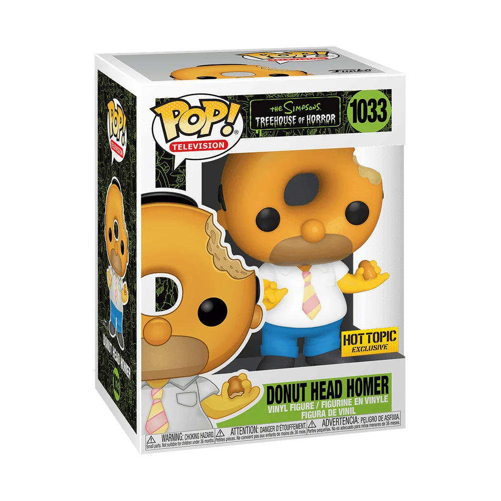 Funko POP! The Simpsons Animation: Simpsons- Donut Head Homer 1033 (Exclusive) *Na zamówienie