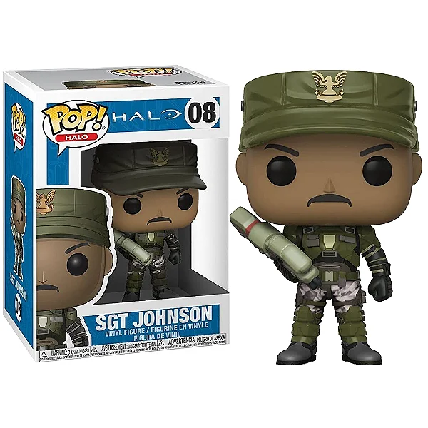 Funko POP! Halo Sgt. Johnson #8