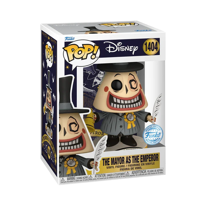 Figurka Funko POP! The Nightmare Before Christmas Mayor as the Emperor 1404 Special Edition