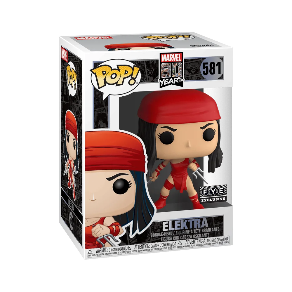 Funko POP! Marvel Marvel: 80th - First Appearance Elektra 581 (Exclusive) *Na zamówienie