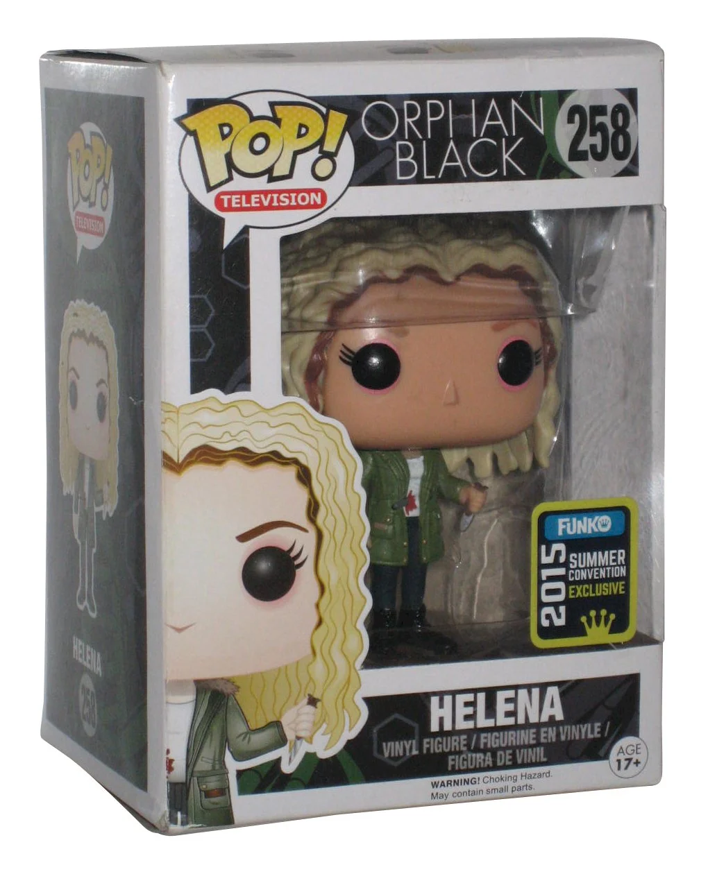 Figurka Funko Pop Orphan Black: Helena 258 Exc (Małe uszkodzenia)