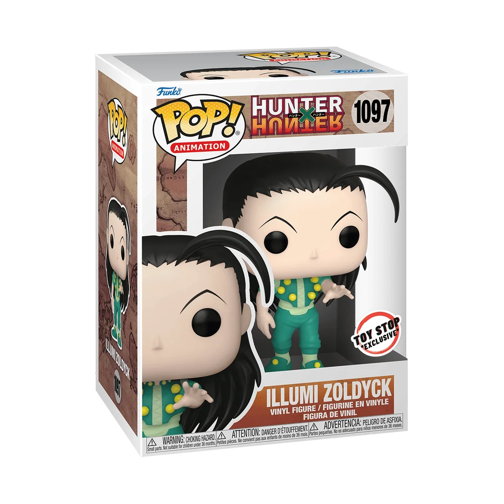 Funko POP! Hunter x Hunter Animation: HunterXHunter- Illumi 1097 (Exclusive) *Na zamówienie