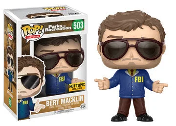 Figurka Funko Pop! Television: Parks And Recreation - Bert Macklin [Error Box] (Hot Topic) #503* Na zamówienie