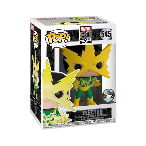 Funko POP! Marvel Marvel: 80th - First Appearance Electro 545 (Exclusive) *Na zamówienie
