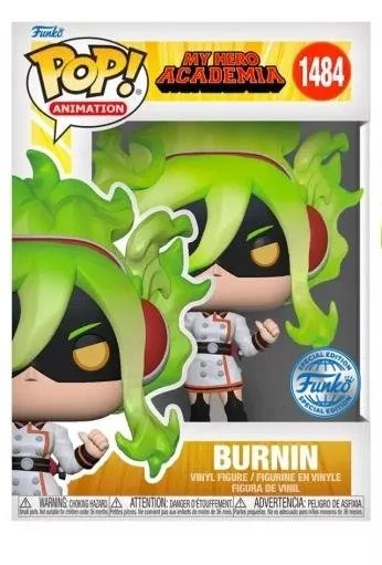 Figurka Funko POP! My Hero Academia Burnin (Moe Kamiji) 1484 Special Edition* Uszkodzony Box – zdjęcie 2
