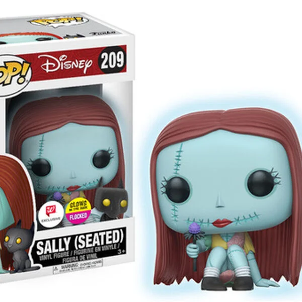 Funko POP! Disney NBC - seated Sally (glow) w/ flocked cat 209 (Glow) *Na zamówienie