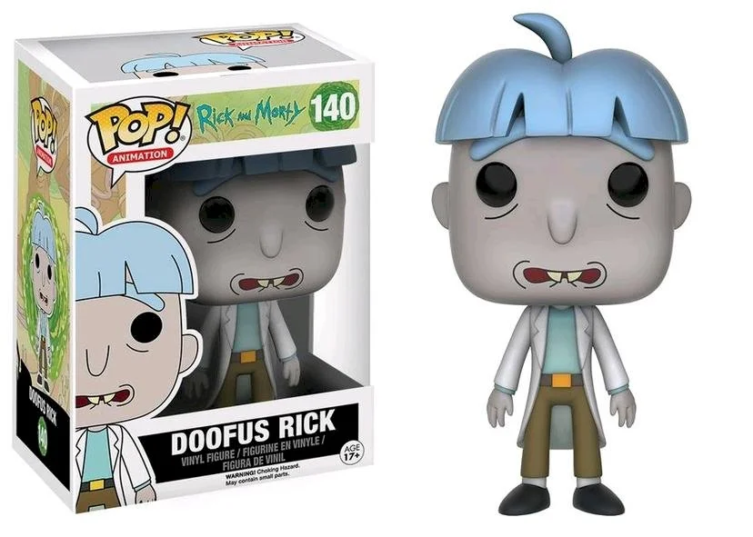 Figurka Funko POP! Rick And Morty Doofus Rick Special Edition #140