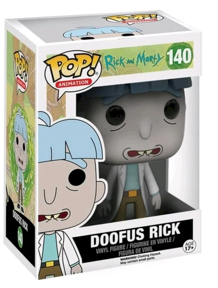 Figurka Funko POP! Rick And Morty Doofus Rick Special Edition #140 – zdjęcie 3