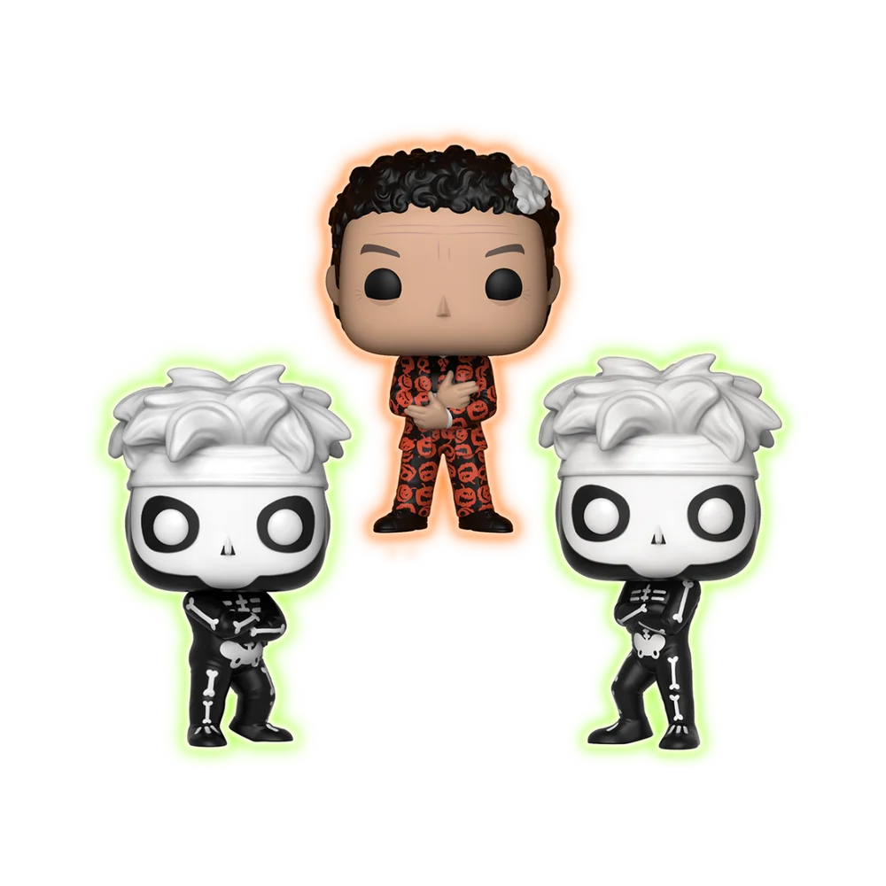 Funko POP! Saturday Night Live Glow David S. Pumpkins with Skeletons 3-pack (Glow) *Na zamówienie