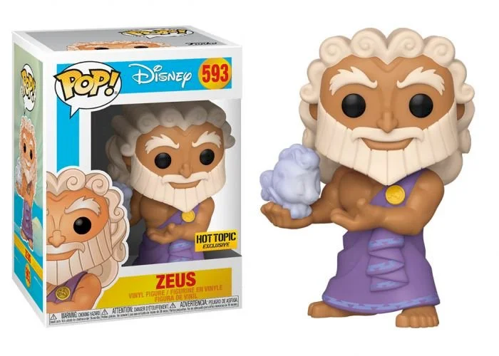 Figurka Hercules Funko pop Zeus 593 Hot Topic Exc