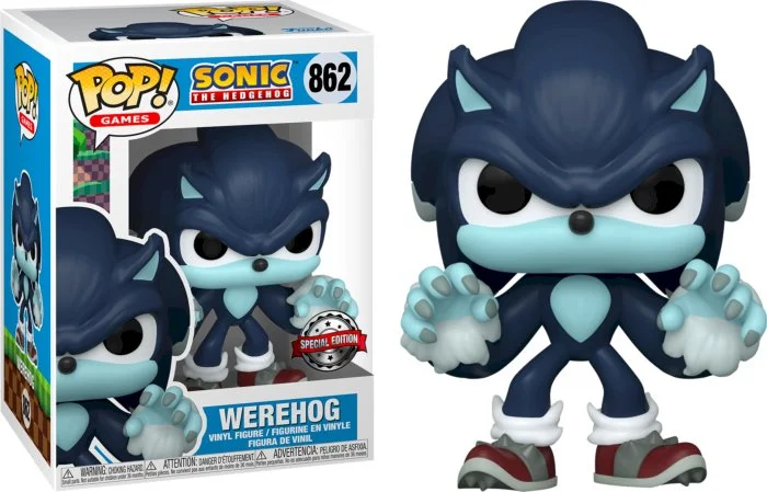 Figurka Funko POP Sonic the Hedgehog: Werehog 862 Exc *Na zamówienie
