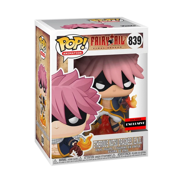 Funko POP! Fairy Tail Animation: Fairy Tail- Etherious Natsu Dragneel 839 (Exclusive) *Na zamówienie